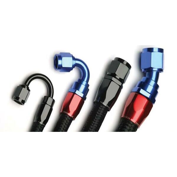 Red Horse Performance -08 PROSERIES BLACK 230 STAINLESS CORE HOSE - 3 FEET 230-08-3 - main